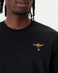 T-SHIRT AERONAUTICA MILITARE UOMO GIROCOLLO BASICA A MANICA CORTA TS1580