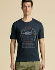 T-SHIRT AERONAUTICA MILITARE UOMO IN COTONE CON STAMPA F-35 TS2536