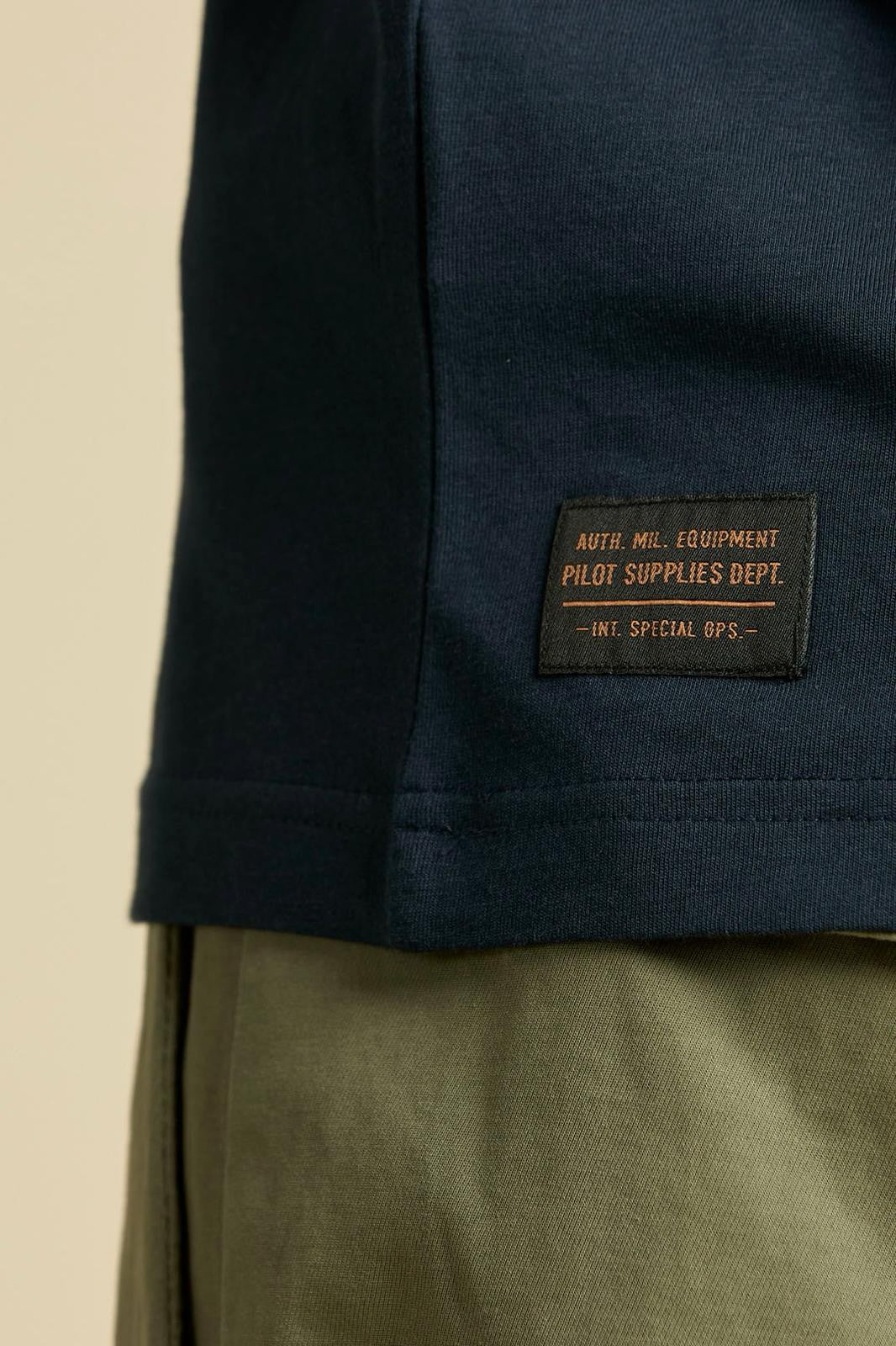 T-SHIRT AERONAUTICA MILITARE UOMO IN COTONE CON STAMPA F-35 TS2536