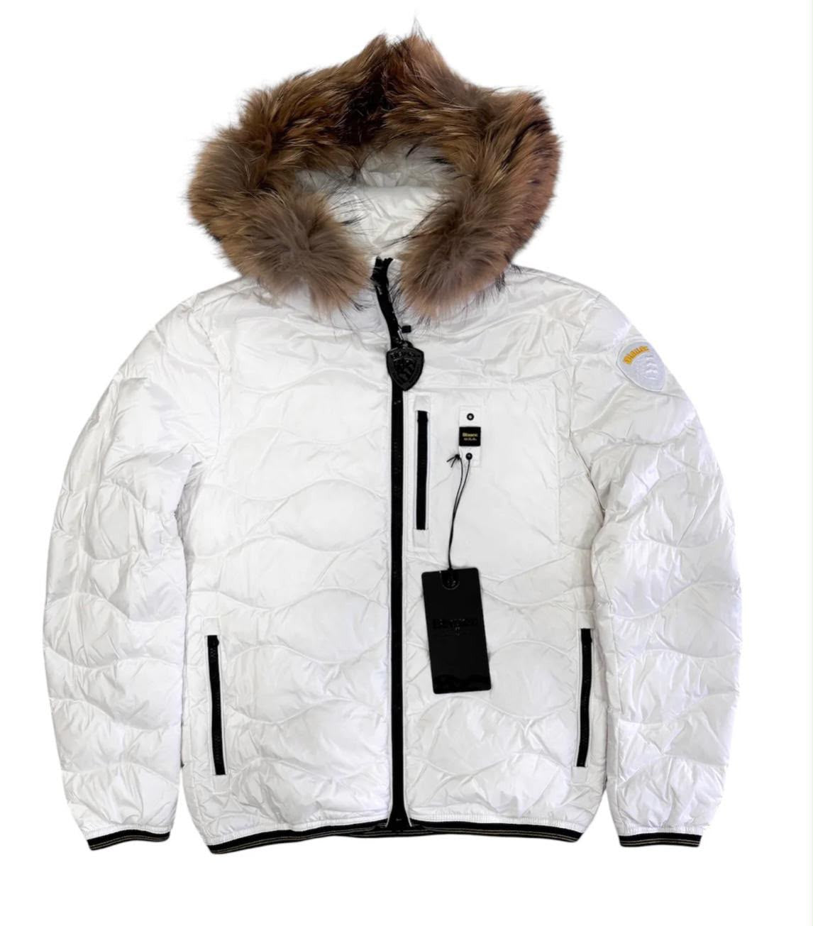 GIUBBINO CON PELLICCIA BLAUER UOMO WAVEFUR