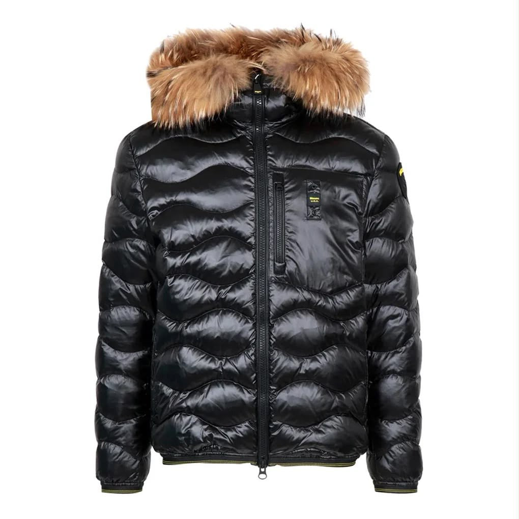 GIUBBINO CON PELLICCIA BLAUER UOMO WAVEFUR