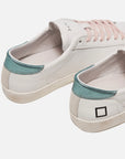 D.A.T.E. DONNA HILL LOW CALF WHITE-GREEN